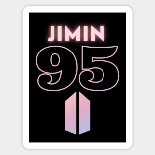 BTS Jimin 95: Logo Magnet